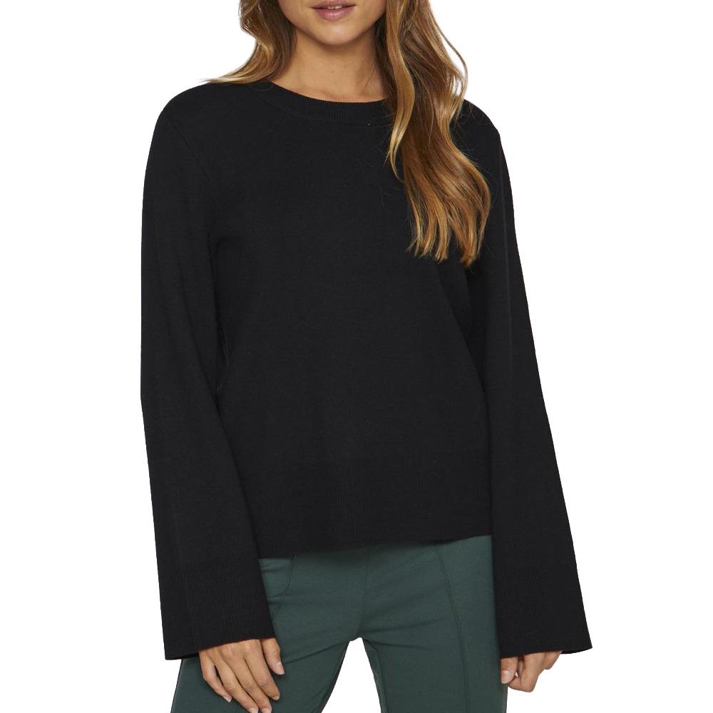 Schwarzer Pullover für Damen von Vila Vicassie günstig