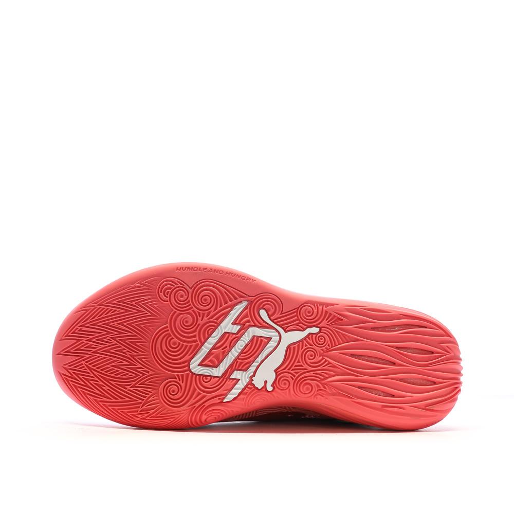 Chaussures de Basketball Rose/Rouge Mixte Puma Stewie 2 vue 5