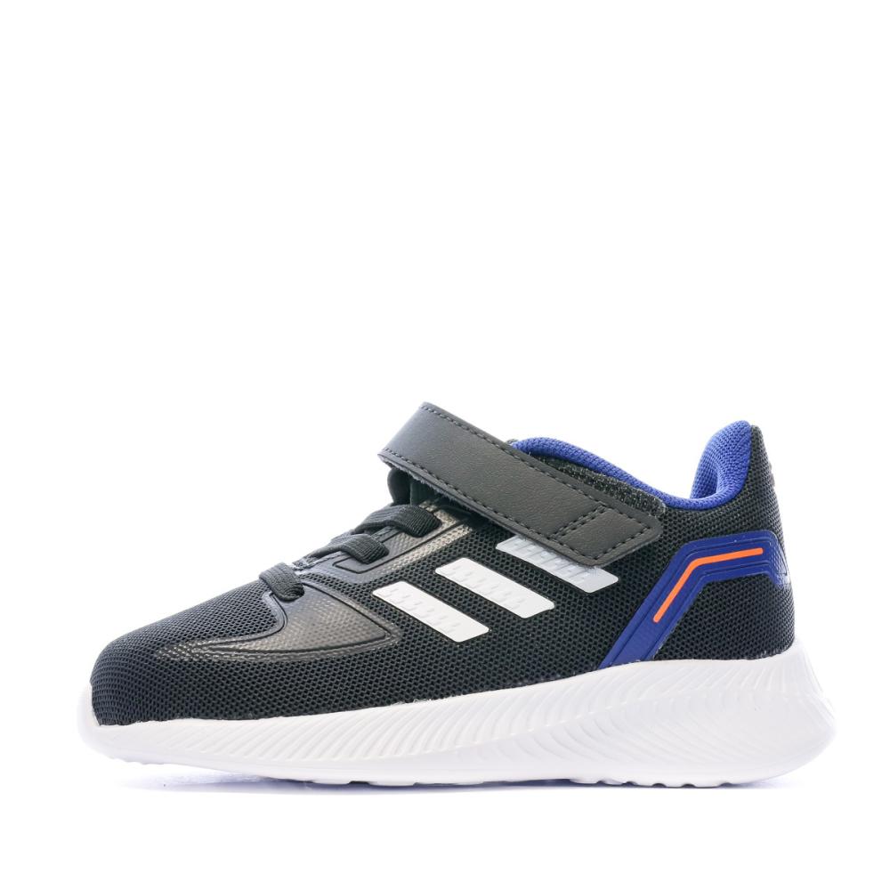 Baskets Noir/Bleu Garçon Adidas Runfalcon 2.0 pas cher