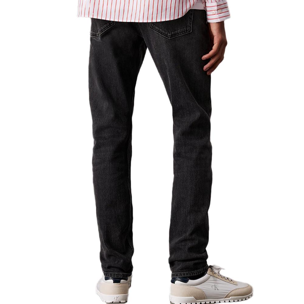 Jean Slim Taper Noir Homme Calvin Klein Jeans J30J327149 vue 2