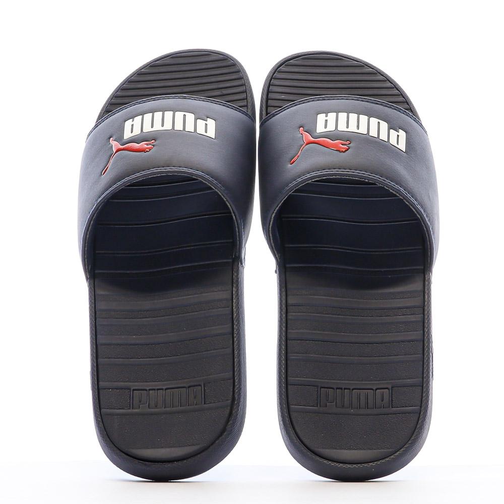 Claquettes Marine Homme Puma Cool Cat vue 3