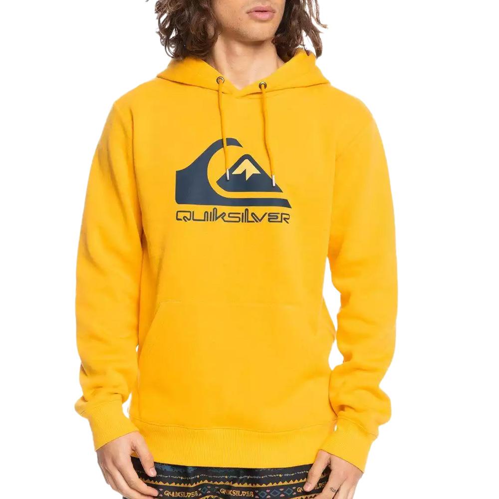 Quiksilver Biglogohood Men’s Yellow Sweatshirt affordable