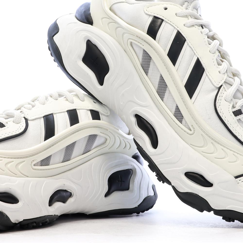 Baskets Blanches/Noires Garçon Adidas Oznova vue 7
