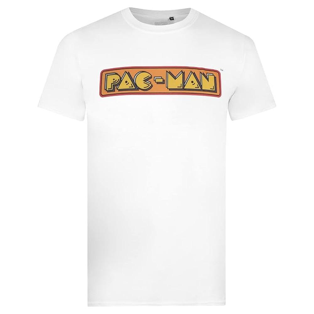 Weißes Pac-Man-T-Shirt für Herren günstig