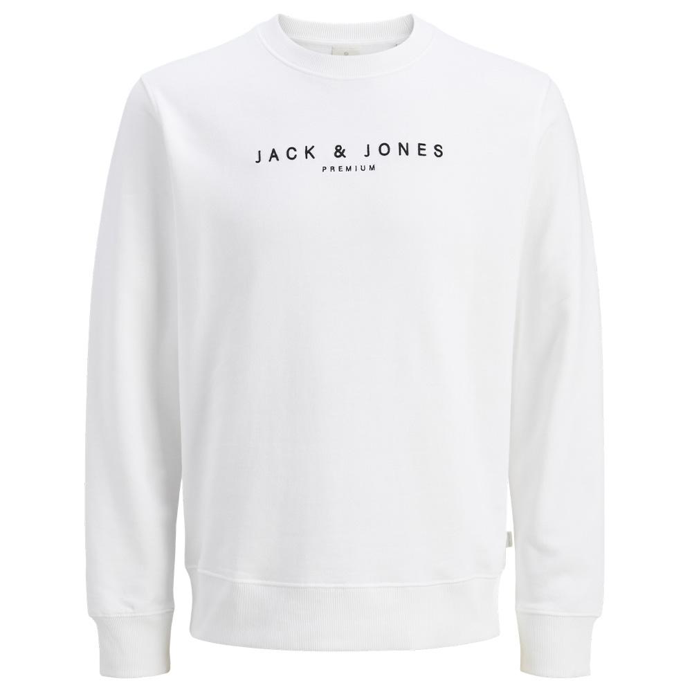 Sweat Blanc Homme Jack & Jones Jayson pas cher