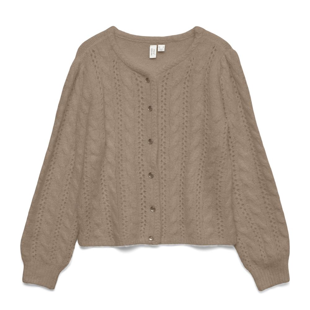 Gilet Taupe Femme Vero Moda Gabrielle pas cher