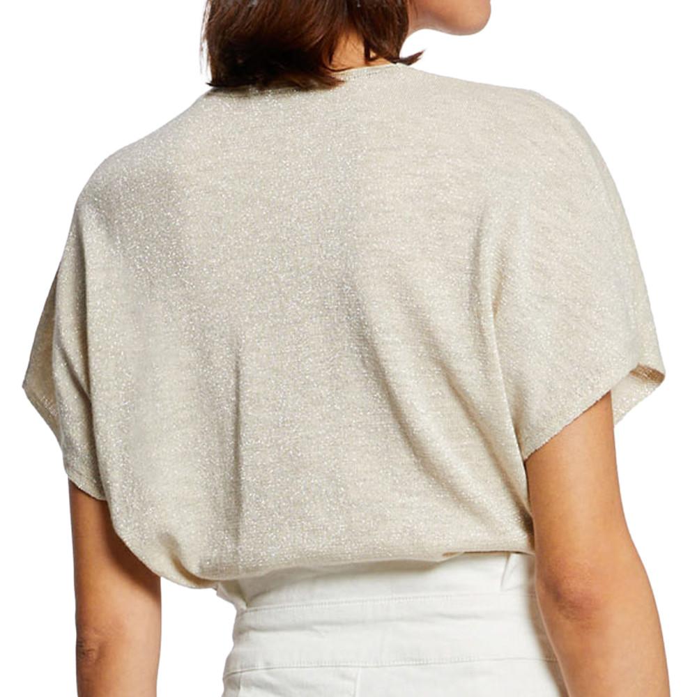 T-shirt Beige Femme Morgan Mjar vue 2