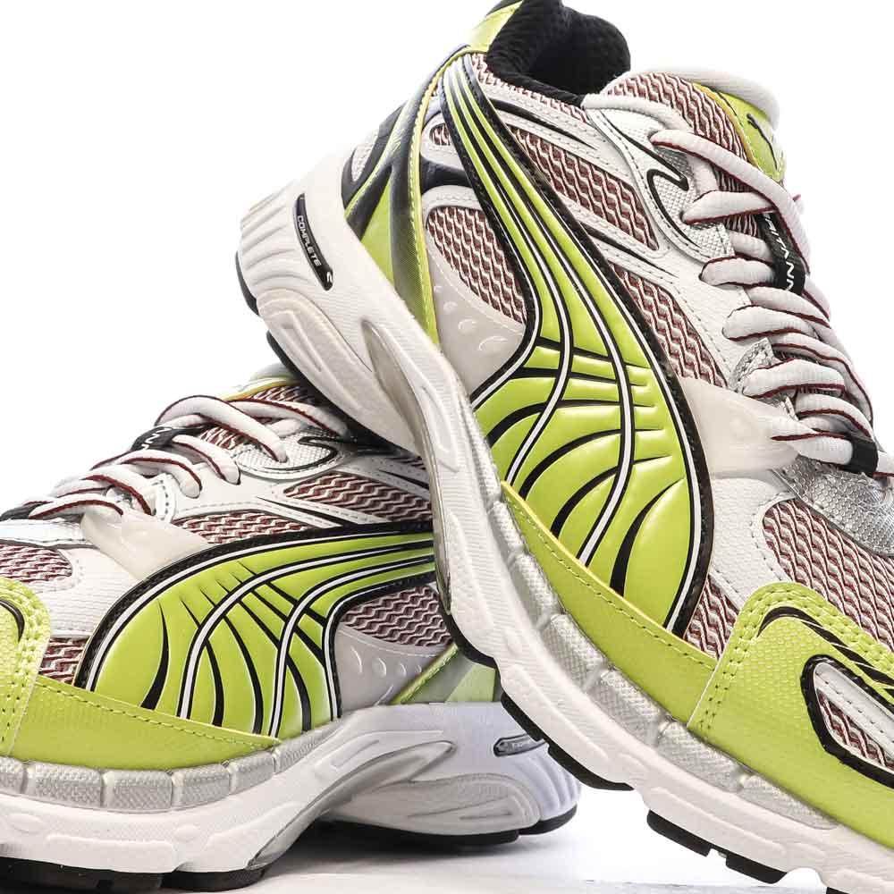 Baskets Vertes/Blanches Homme Puma Veritana Sentient vue 7