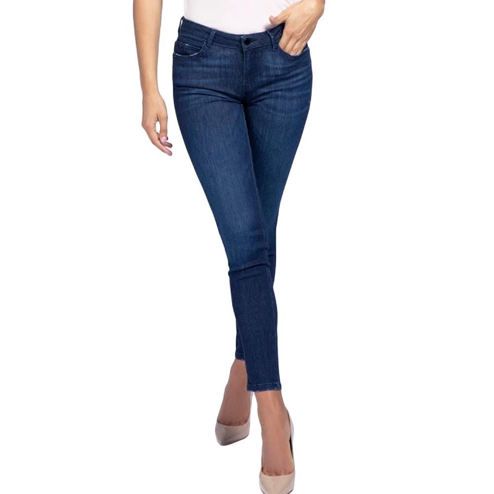 Jean GUESS Femme Taille 38 – Coupe Droite, Bleu – Très Bon état
