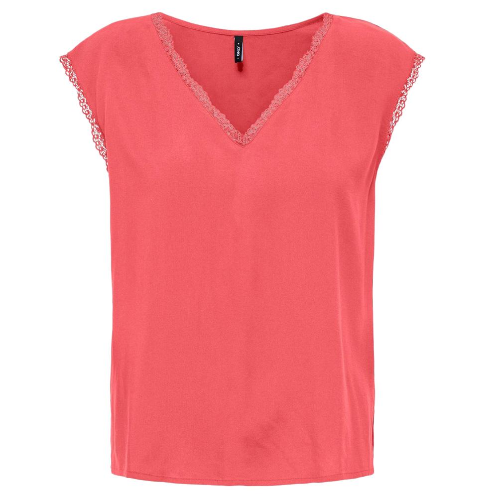 T-Shirt Rose Femme Only Selina pas cher