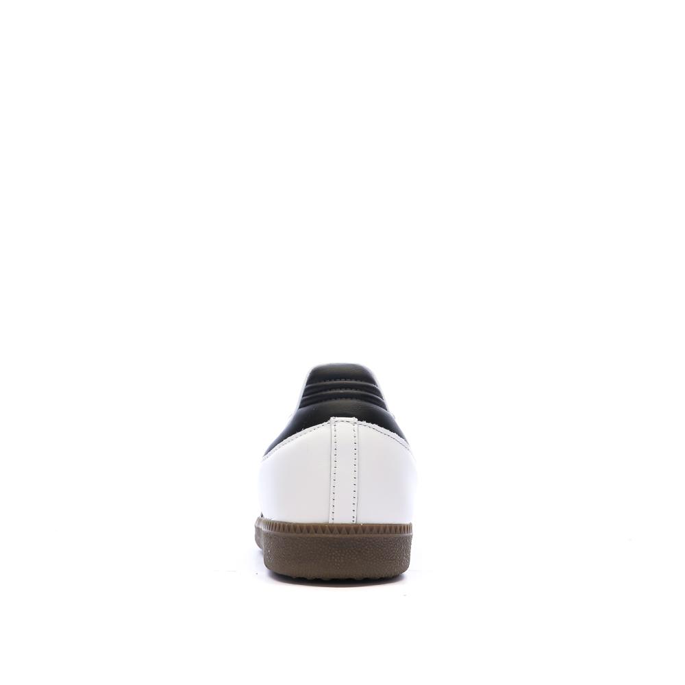 Weiß-schwarze Samba-Sneaker für Herren von Adidas Ansicht 3