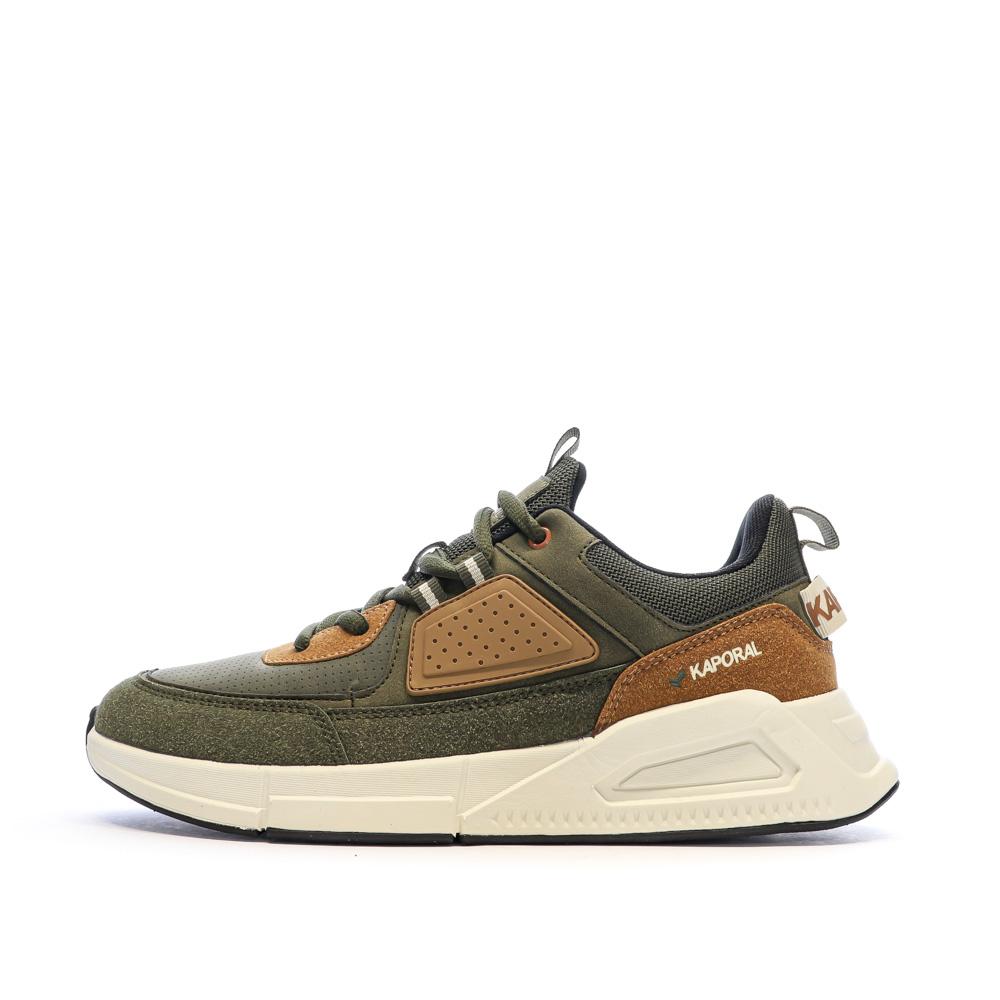 Baskets Kaki Homme Kaporal Dolpi pas cher
