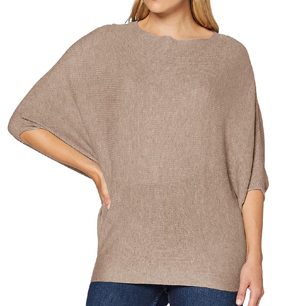 Pull Beige manches 3/4 Femme JDY New Behave pas cher