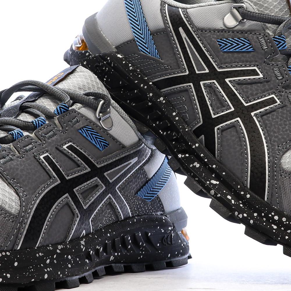 Chaussures de running Grises/Bleu Homme Asics Citrek vue 7