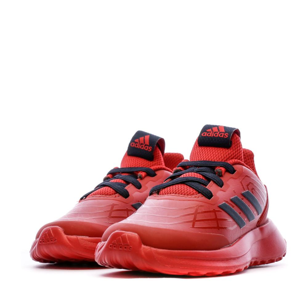 Baskets rouges bébé Adidas Marvel Spider-Man vue 6
