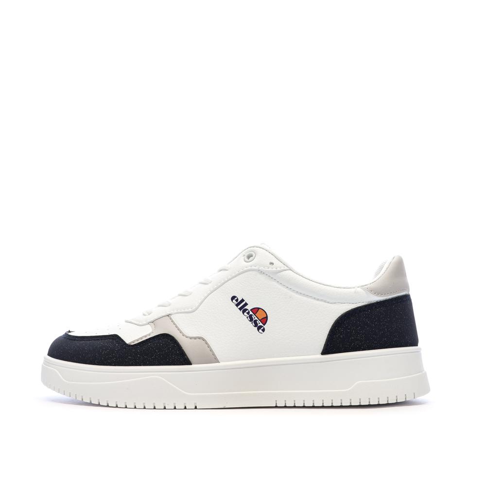 Baskets Blanches/Marines Homme Ellesse Pansit pas cher