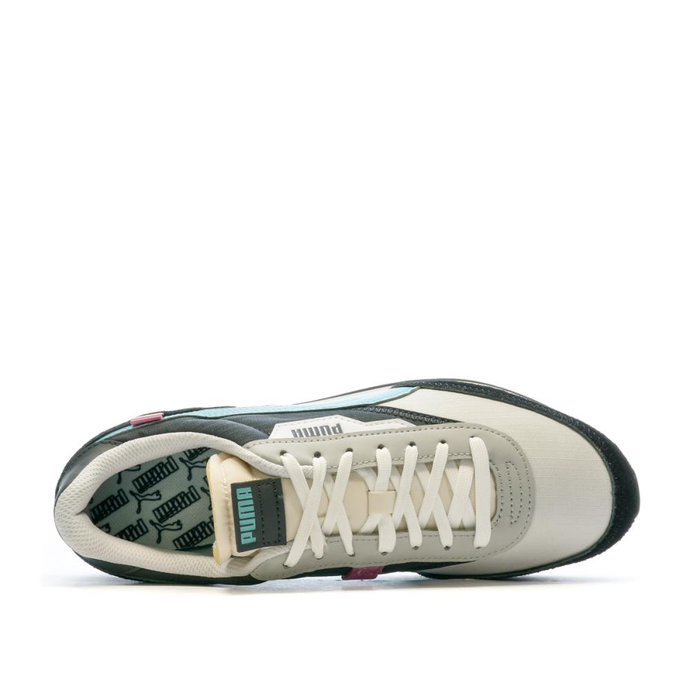 Baskets Noir/Bleu Garçon Puma Future Rider Play On vue 4