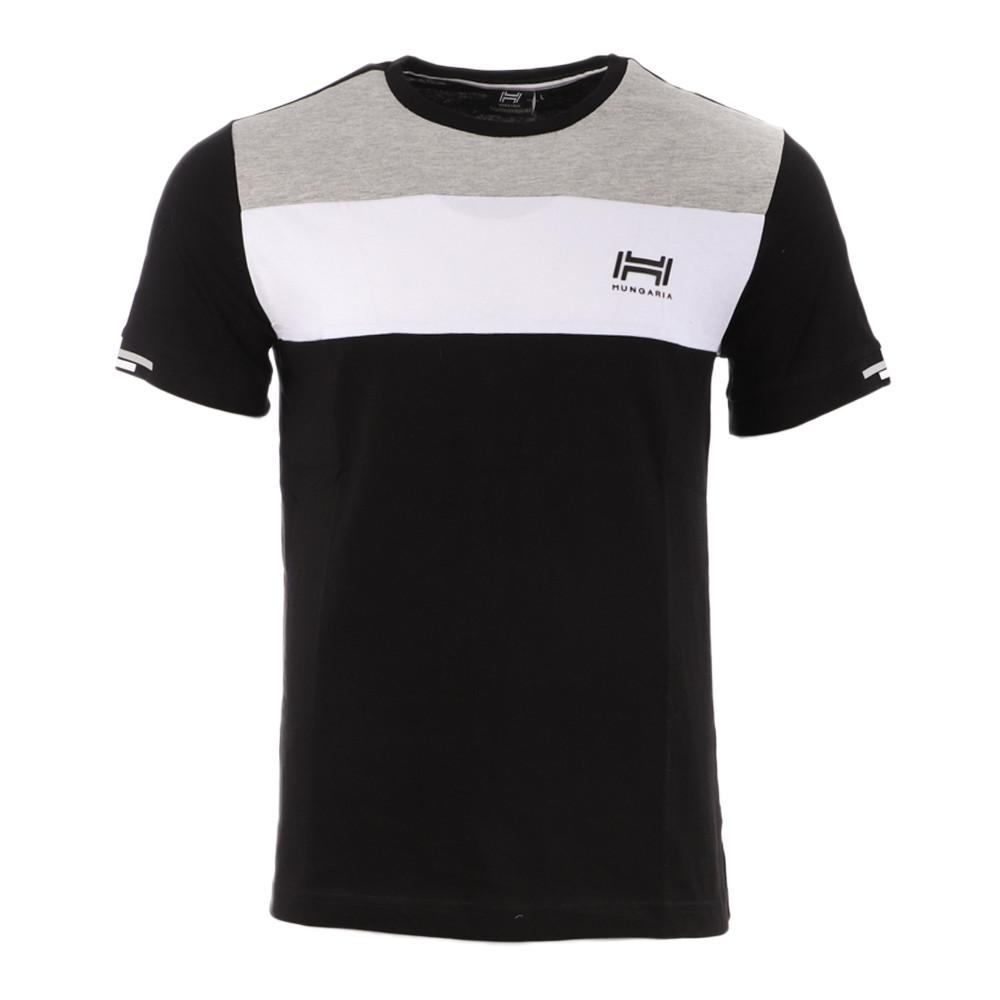 T-shirt Noir Homme Hungaria Mrkos pas cher