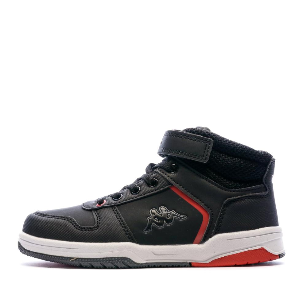 Baskets Noir Garçon Kappa Kary pas cher