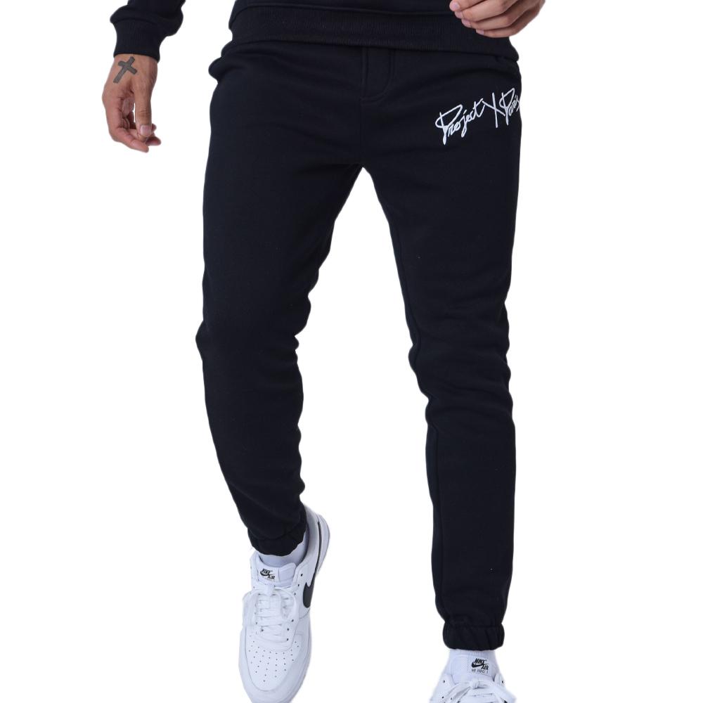 Jogging Noir Homme Project X Paris Basic pas cher