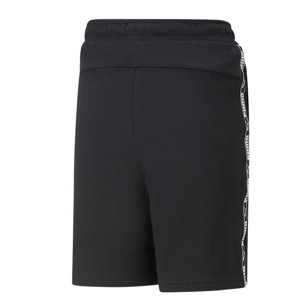 Short Noir Garçon Puma Tape Tr B vue 2