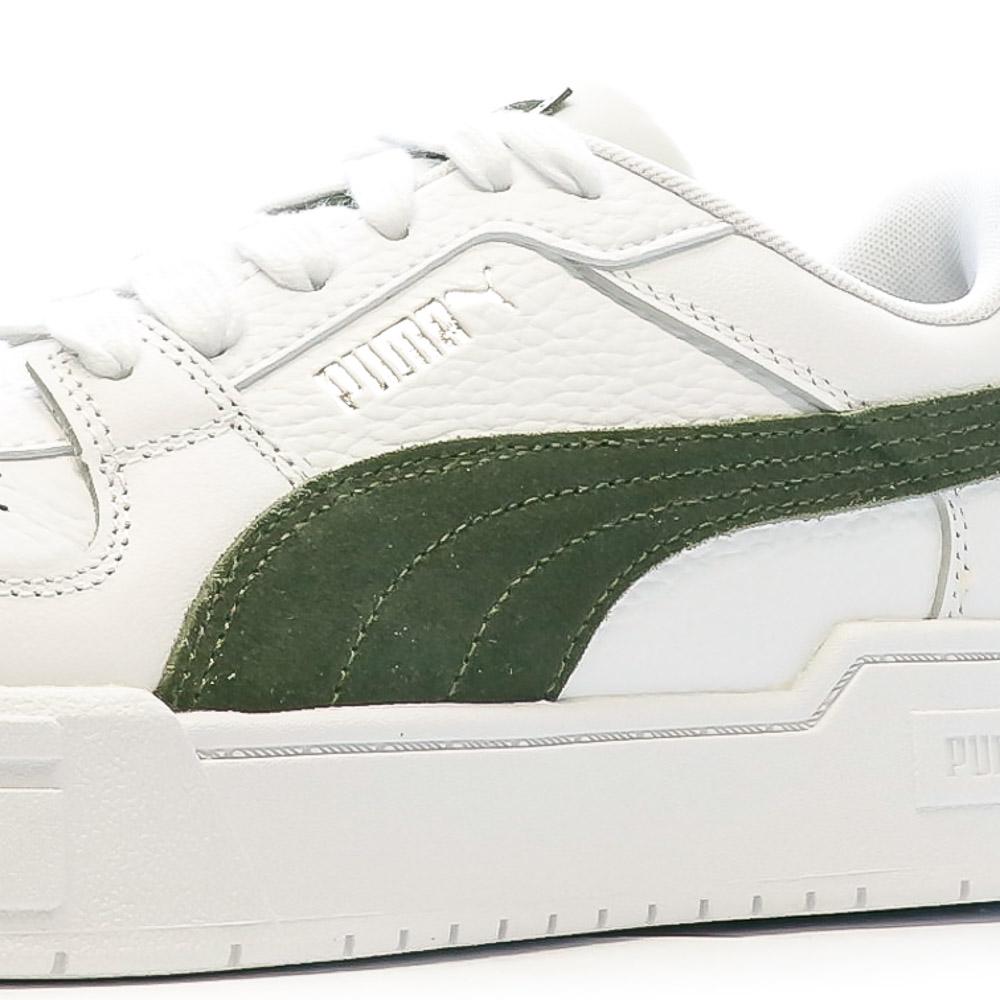 Baskets Blanches/Kaki Homme Puma Pro Classic vue 7