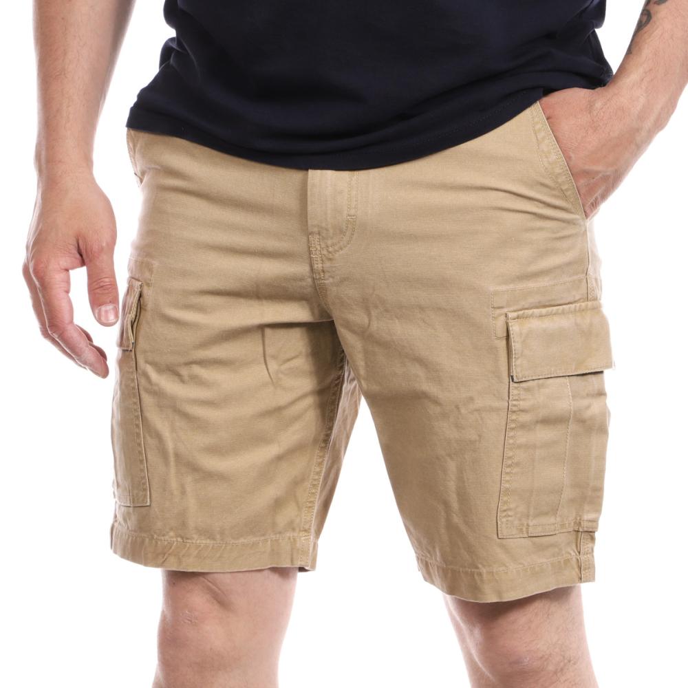 Short cargo beige homme Quiksilver Ichaca pas cher