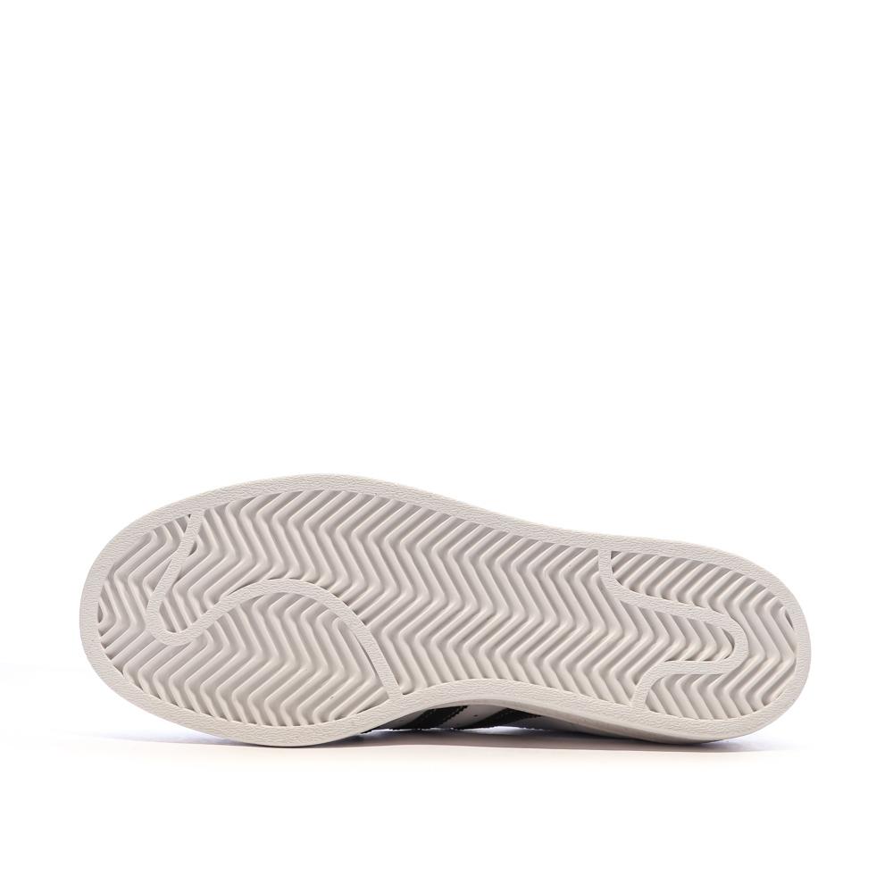 Baskets Blanches/Noires Fille Adidas Superstar vue 5