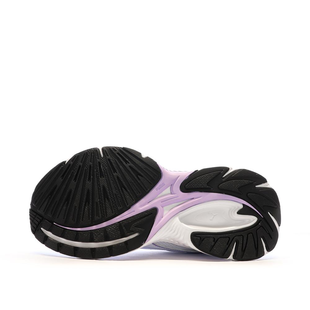 Baskets Blanc/Violet Femme Puma Morphic vue 5