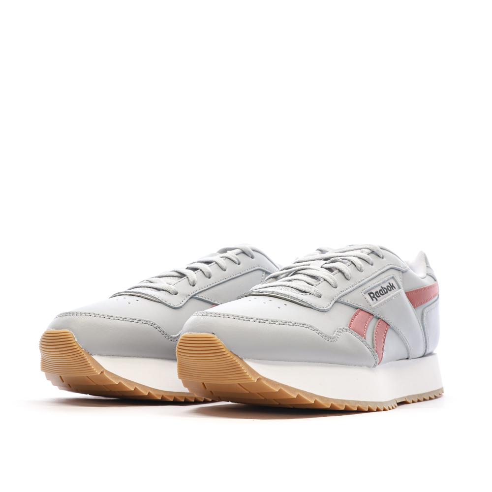 Baskets Grises Femme Reebok Glide Ripple Double vue 6