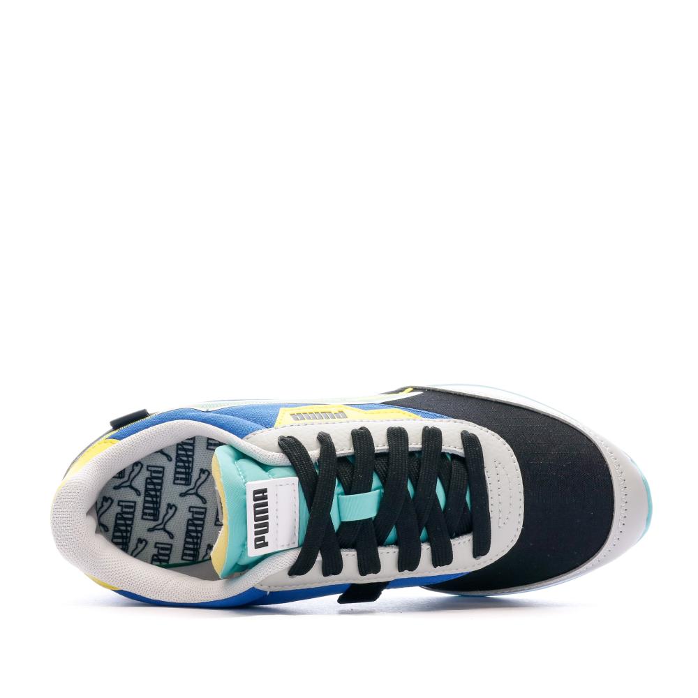 Baskets Grise Garçon Puma Future Rider Twofold Jr vue 5