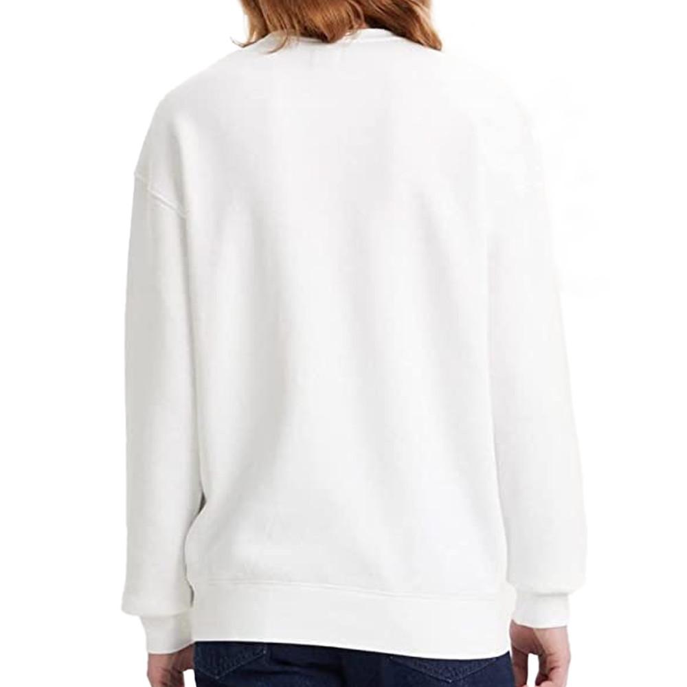 Sweat Blanc Homme Levis Relaxed vue 2