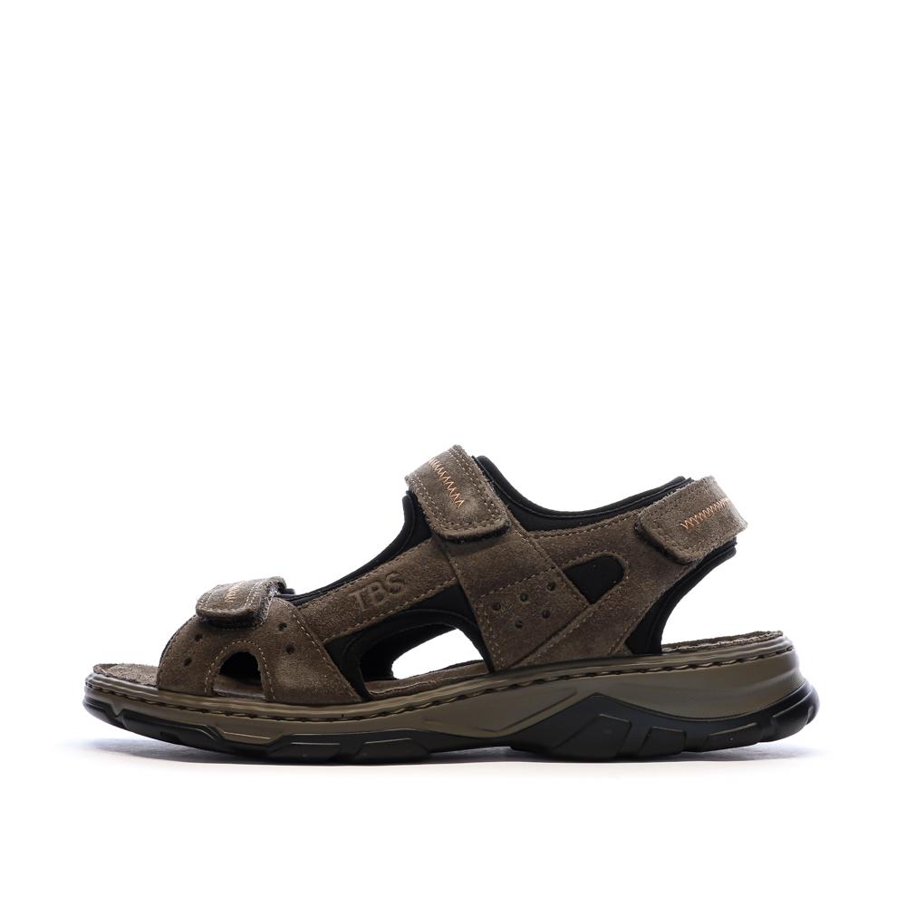 Braune Herrensandalen TBS JOHALIN günstig