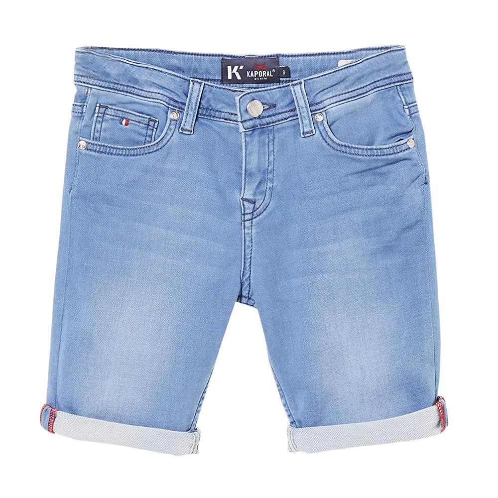Bermuda en Jean Bleu Garçon Kaporal Deco pas cher