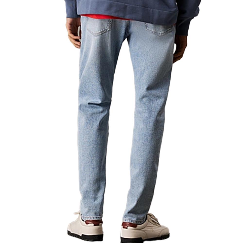 Jean Slim Taper Bleu Clair Homme Calvin Klein Jeans vue 2