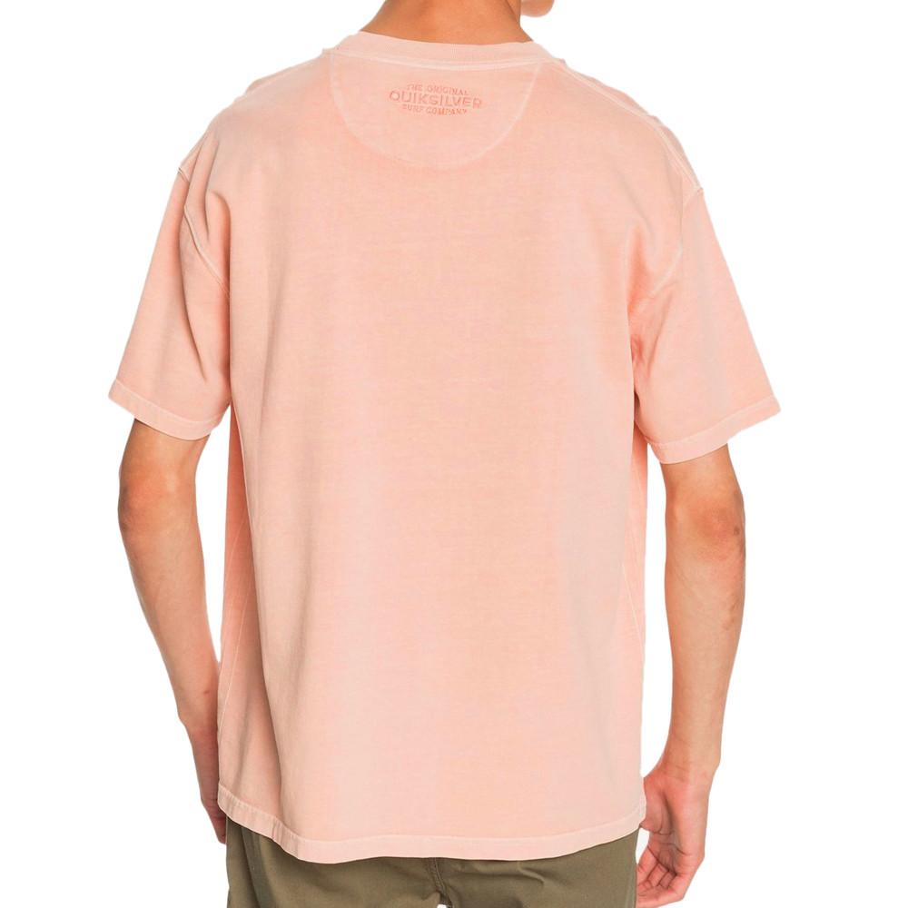 T-shirt Rose Homme Quiksilver Itinga vue 2