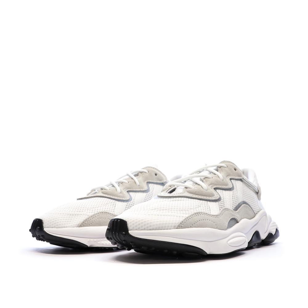 Baskets Blanc/Beige Homme Adidas Ozweego vue 6