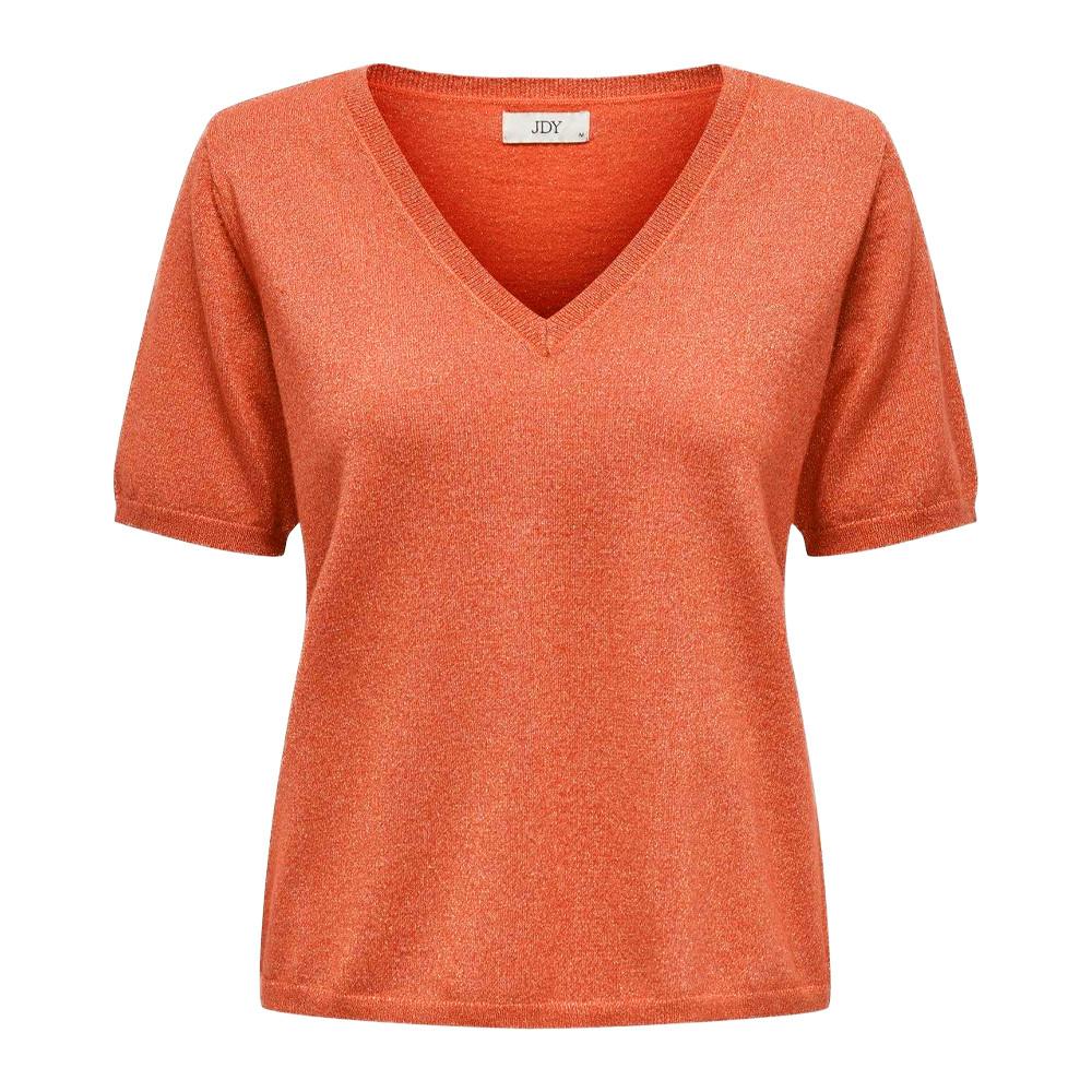 T-shirt Orange Femme JDY Beauty pas cher
