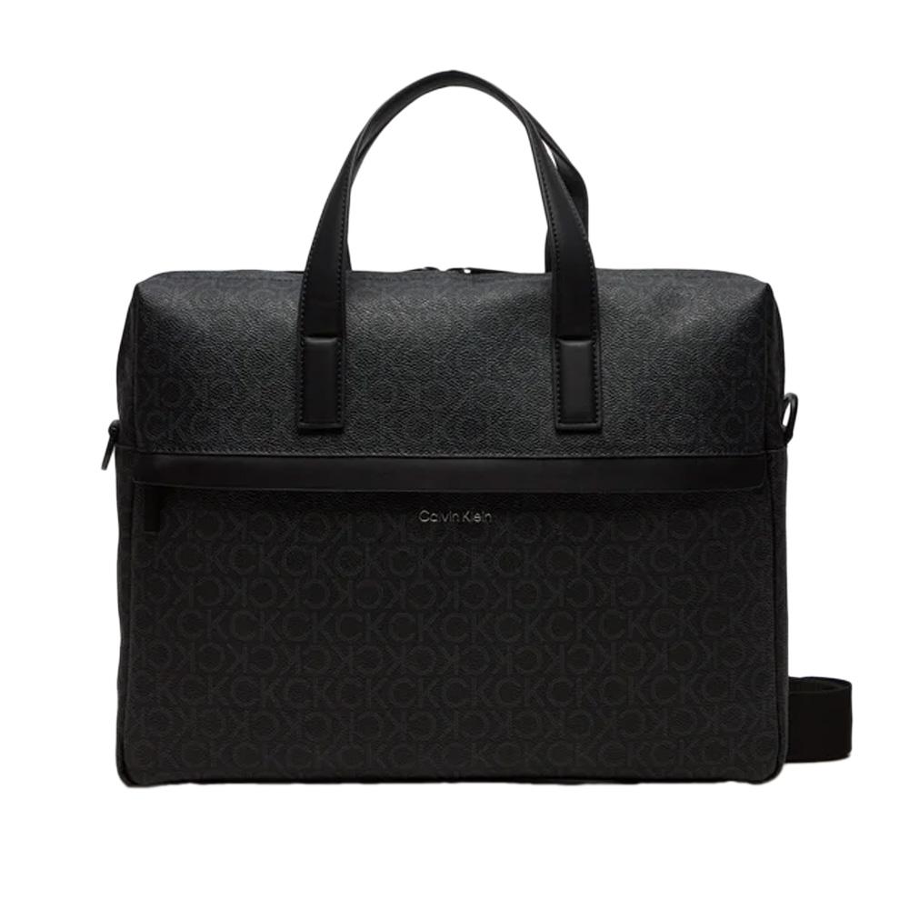 Sac pour Ordinateur Noir Homme Calvin Klein Jeans Must pas cher