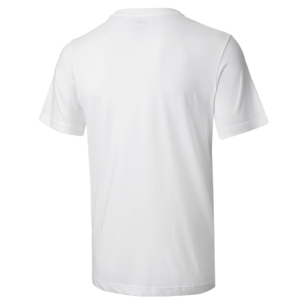 T-shirt Blanc homme Puma 847225 vue 2
