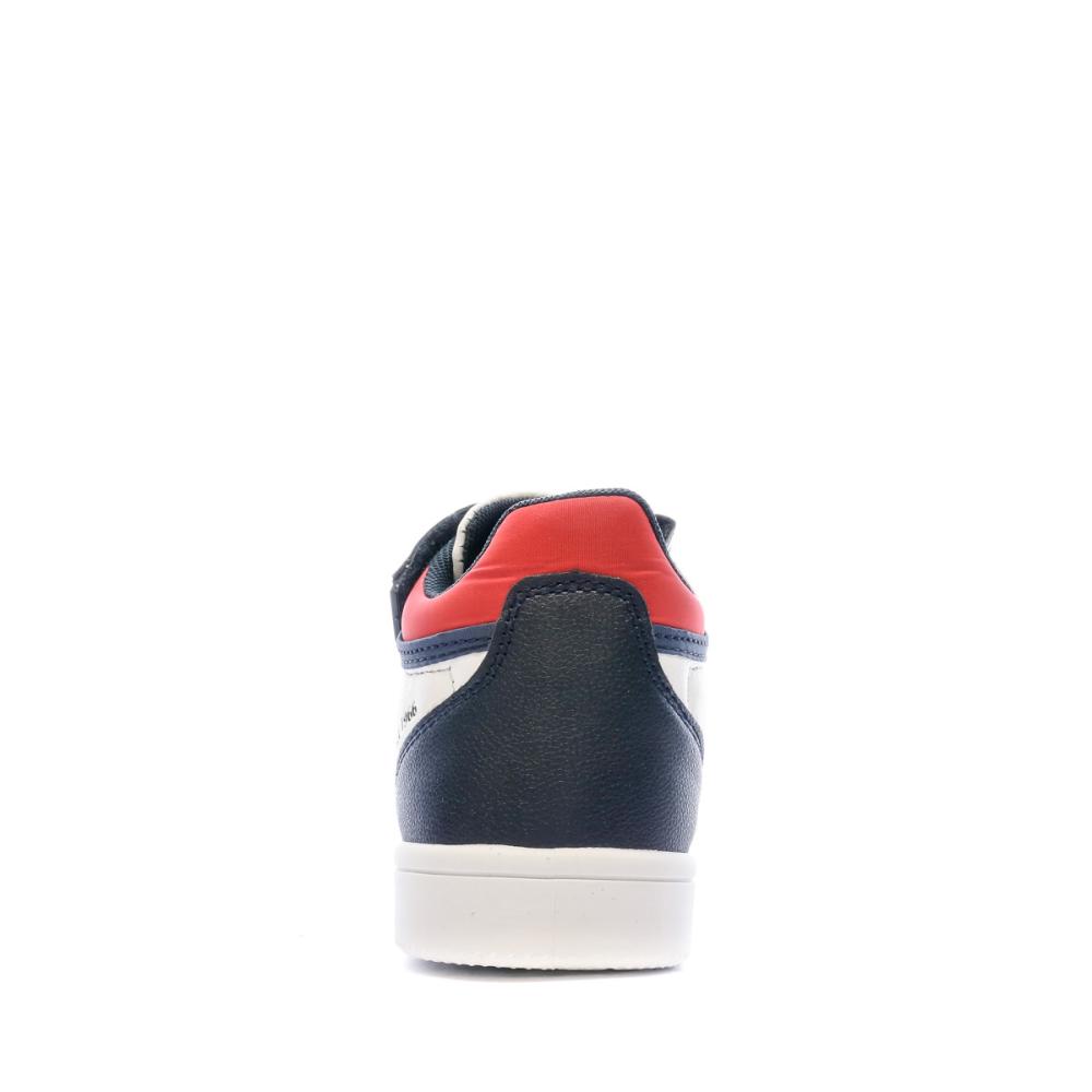Baskets Montantes Blanche/Marine Garçon Sergio Tacchini Coby Mid vue 3