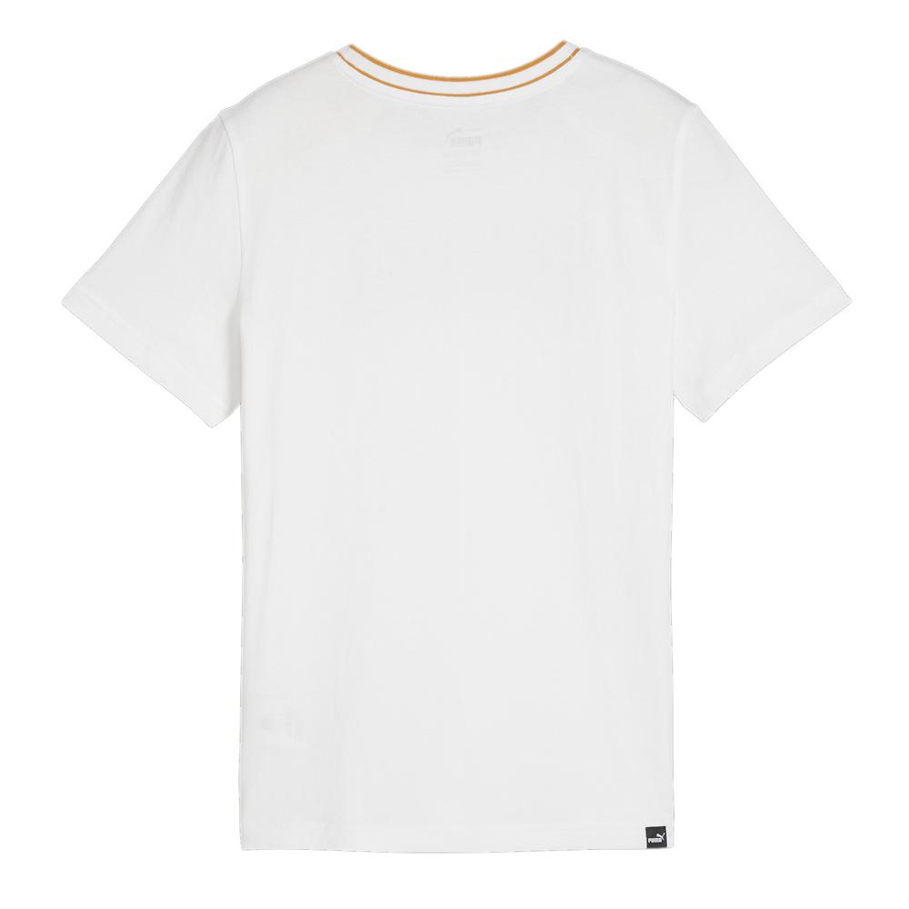 T-shirt Blanc Garçon Puma Squad 02 vue 2