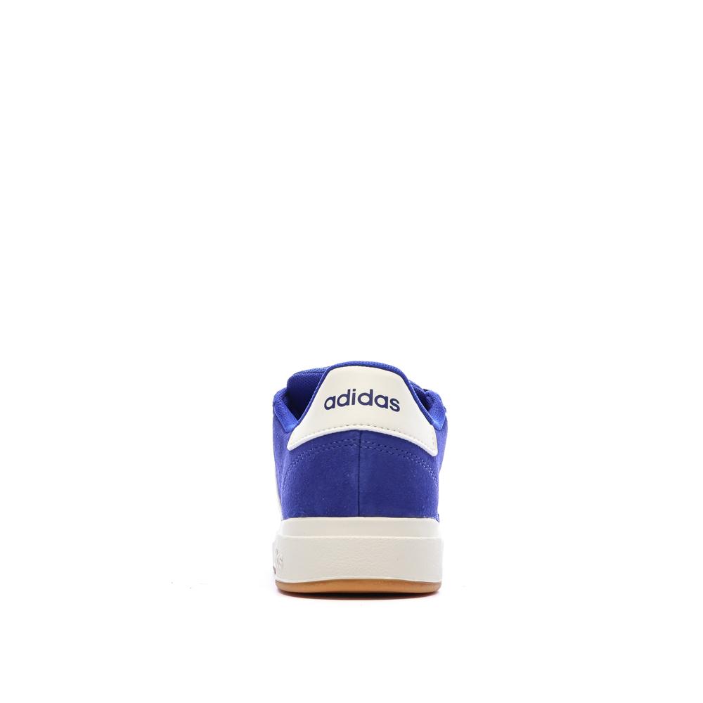 Baskets Bleu Femme Adidas Grand Court vue 3