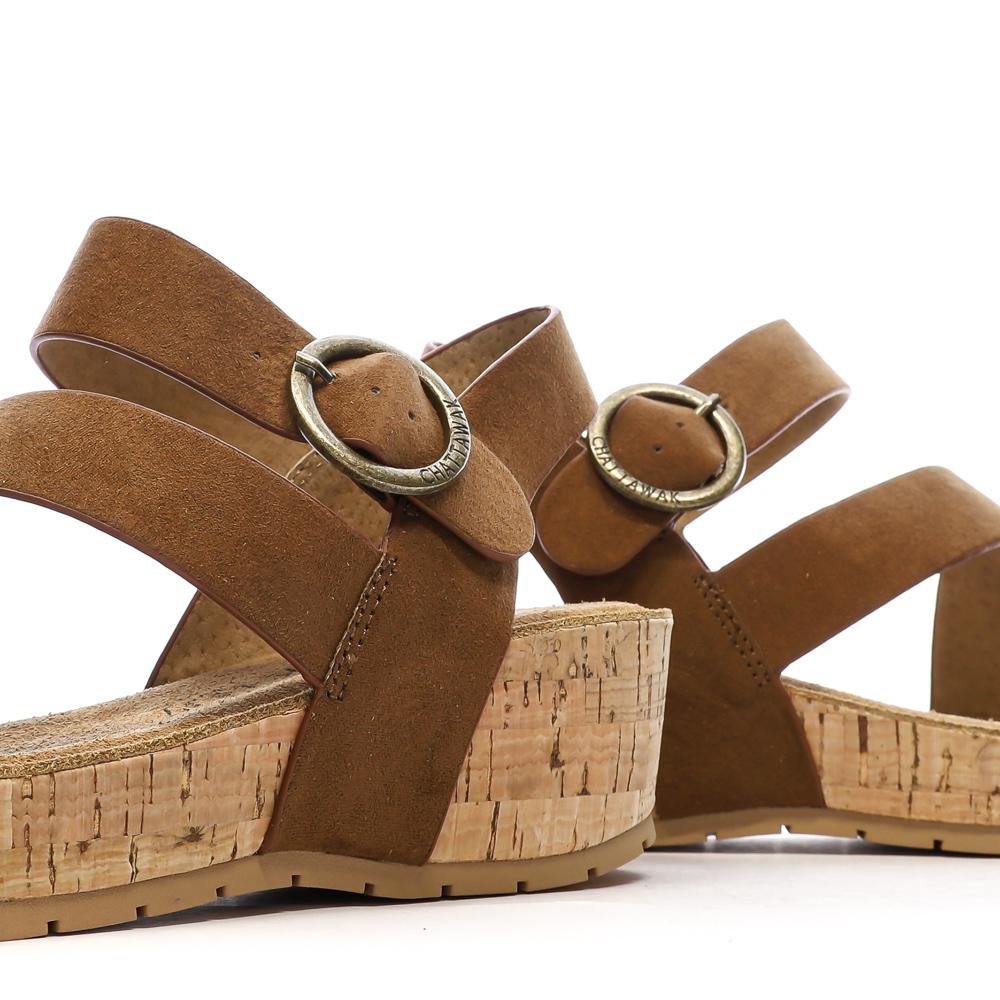 Sandales Camel Femme Chattawak Lilou vue 7