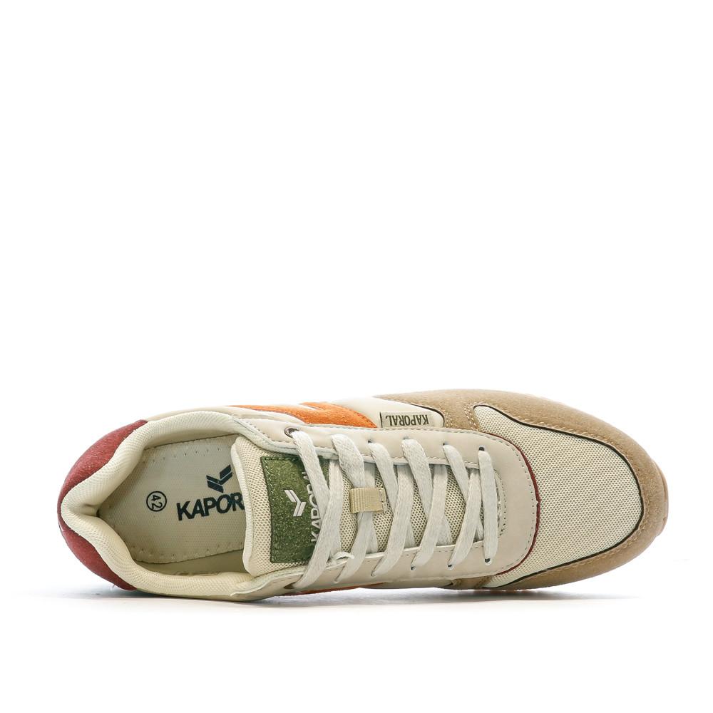 Baskets Beige Homme Kaporal Birony vue 4