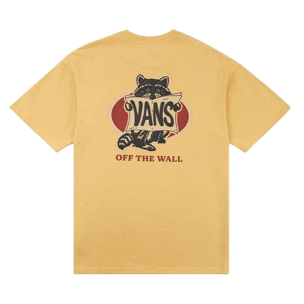 T-Shirt Jaune Homme Vans Racoon vue 2