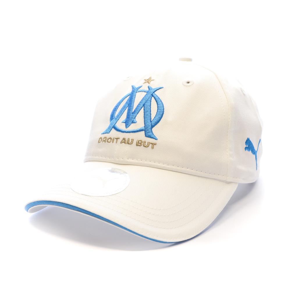 OM Casquette Blanche Homme Puma Om Team Cap pas cher