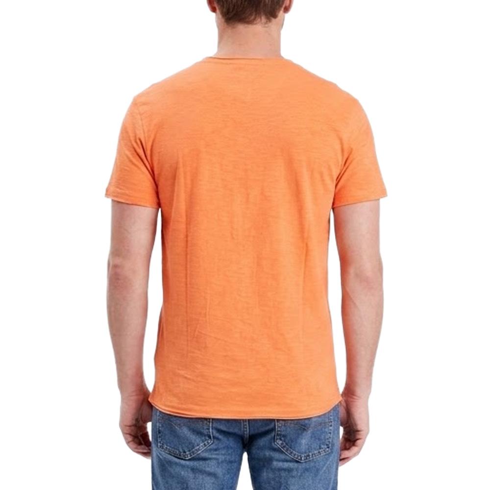 T-shirt Orange Homme Paname Brothers TAZIO vue 2