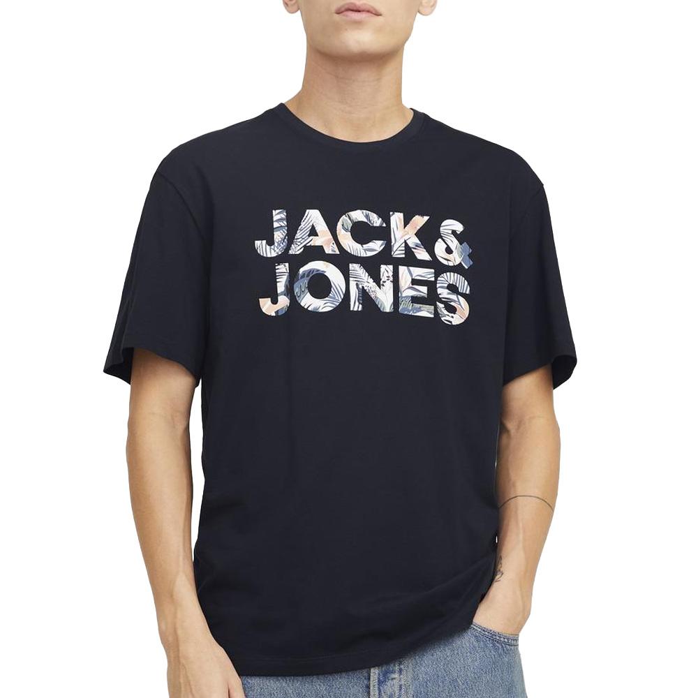 T-Shirt Marine Homme Jack & Jones Bryan pas cher