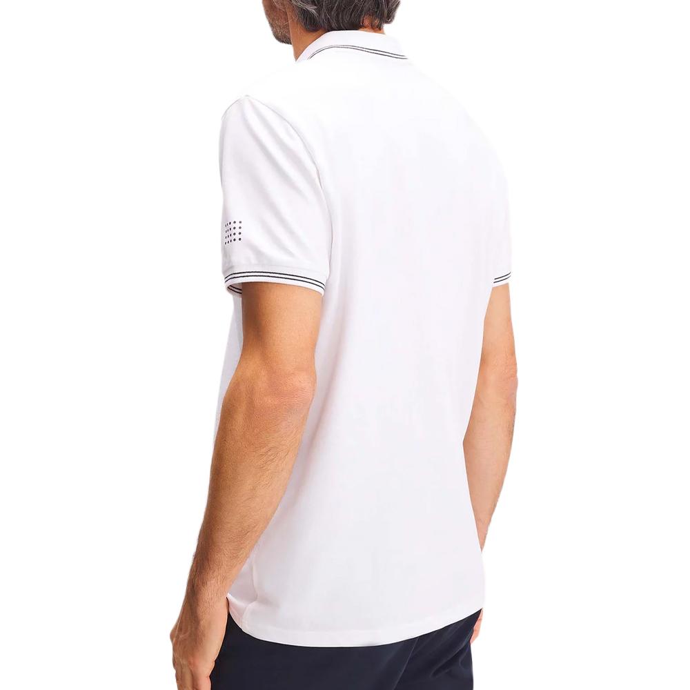 Polo Blanc Homme TBS ATTONPOL14027 vue 2